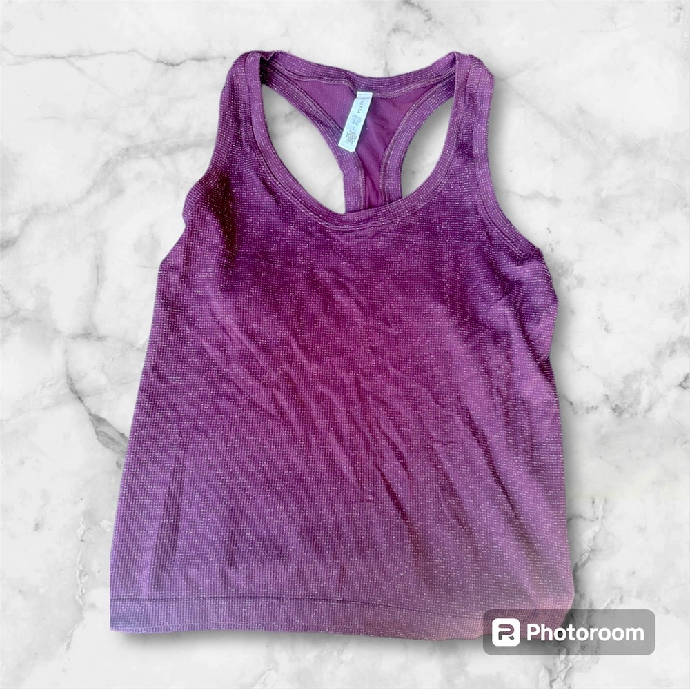 Like new Sparkle Athleta tank top size small